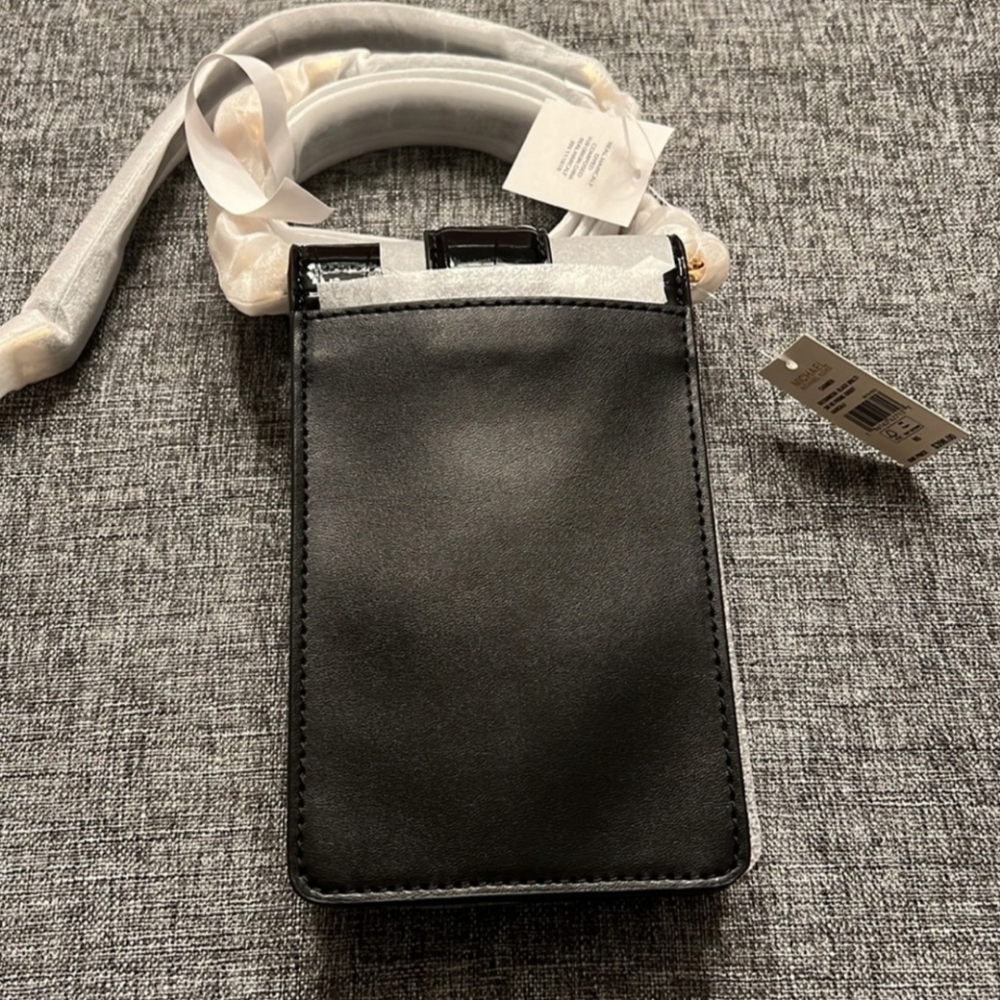 Michael Kors Carmen Small Calf Hair Crossbody Purse - Picture 10 of 15